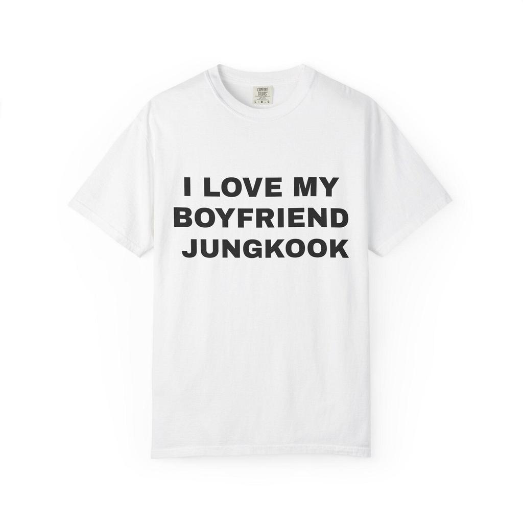 Custom Kpop "I Love My Boyfriend" Shirt and kids shirt, Pick Your Idol, Fan Merch