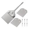 SDS Plus Rotary Hammer Drill Floor Scraper Tool Kit with 4 Inch Wide Blade for Efficient Masonry Work Power Tool Shovel
