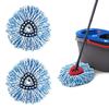 Mop Replacement Pad Strong Decontamination Mop Accessories Fiber Rotary Mop Triangle Mop Head Pad for O-Cedar EasyWring RinseClean