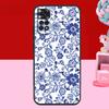 Сине-белый фарфоровый чехол для Xiaomi Redmi Note 14 13 12 11 10 15 Pro Plus Redmi 15 C 10C 12C 13C 14C Мягкая крышка