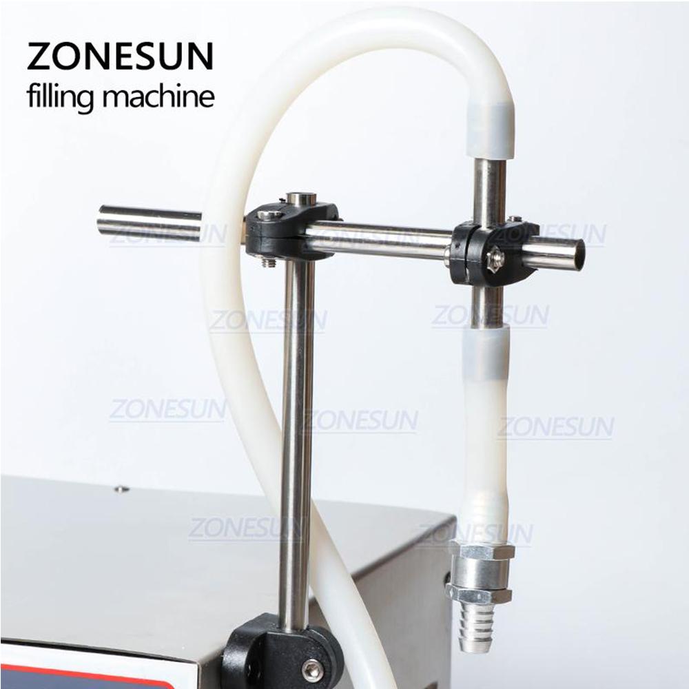 ZONESUN ZS-GFK17B Semi Automatic Filling Machine For Hand Sanitizer Laundry Cooking Oil Water Liquid Bottle Filling Machine