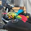 Yousheng Flying Bird Car Ornament Motorcycle Exclusive Model Flapping Wings Motion Decor for Dashboard Creative Auto Accessory