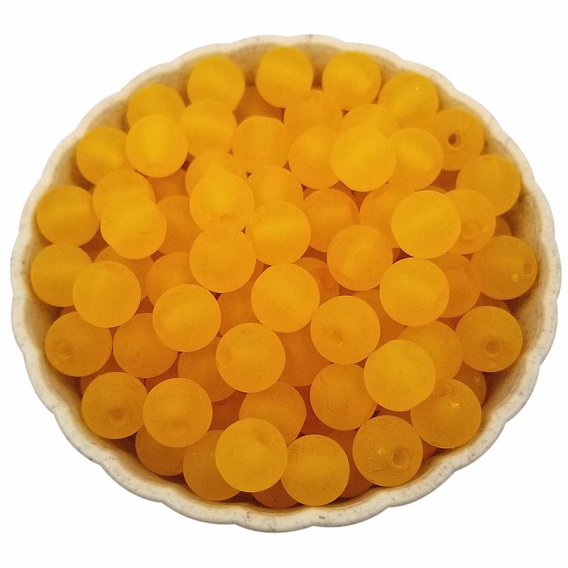 Творческий оптовая продажа ювелирных изделий из акрила 100 шт. 8 мм DIY для глазури свободные бусины круглый кулон ожерелье браслет