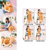 Super Soft Pillow Plush Stuffed Animal Doll Long Corgi Cushion For Christmas Birthday Gift