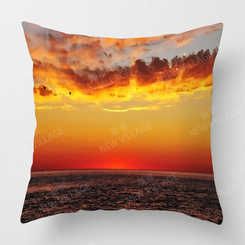 unframed Home living room decoration cushion covers Vintage oil painting style throw pillow cover45*45 pillowcase 40x40cm 50x50