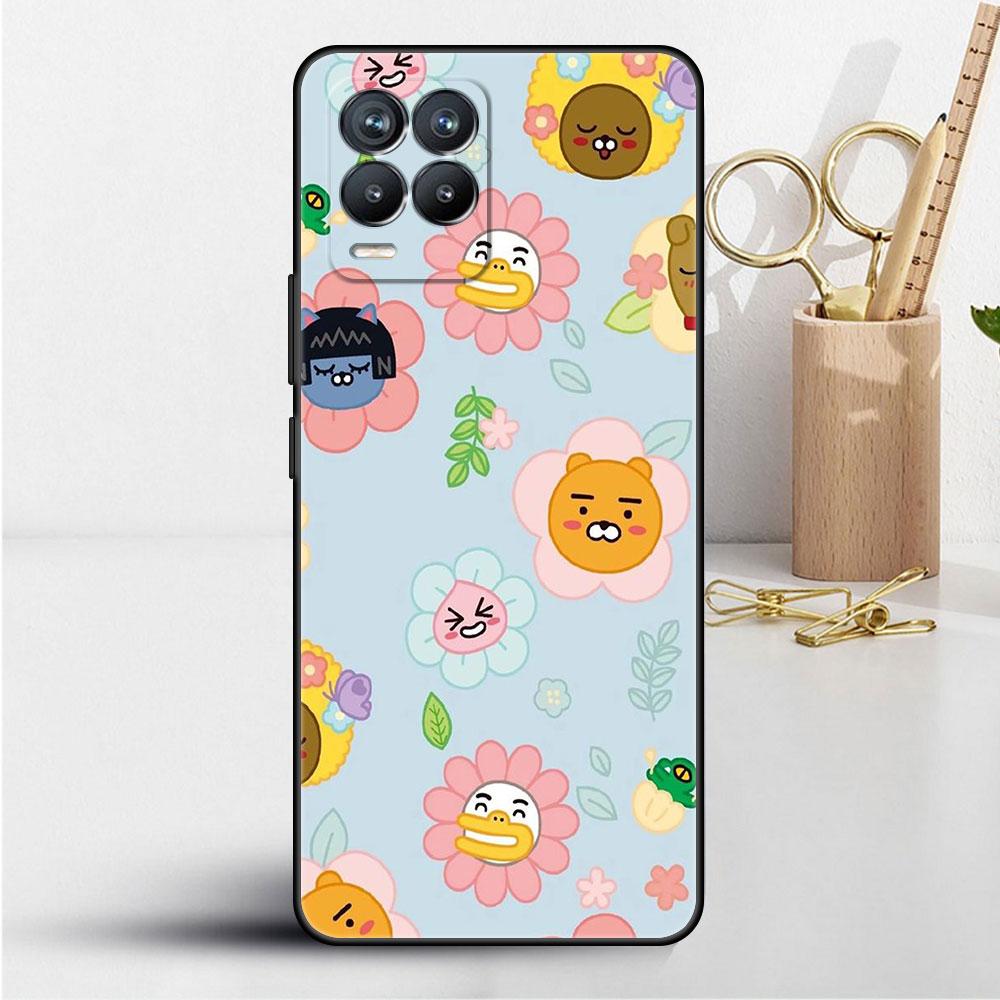 Чехол Kakao Friends для Realme 8 C21y GT Neo 2 3 8i C21 7 C11 6 C12 C35 C3 GT 9 Pro C12 Master Funda Чехол для телефона