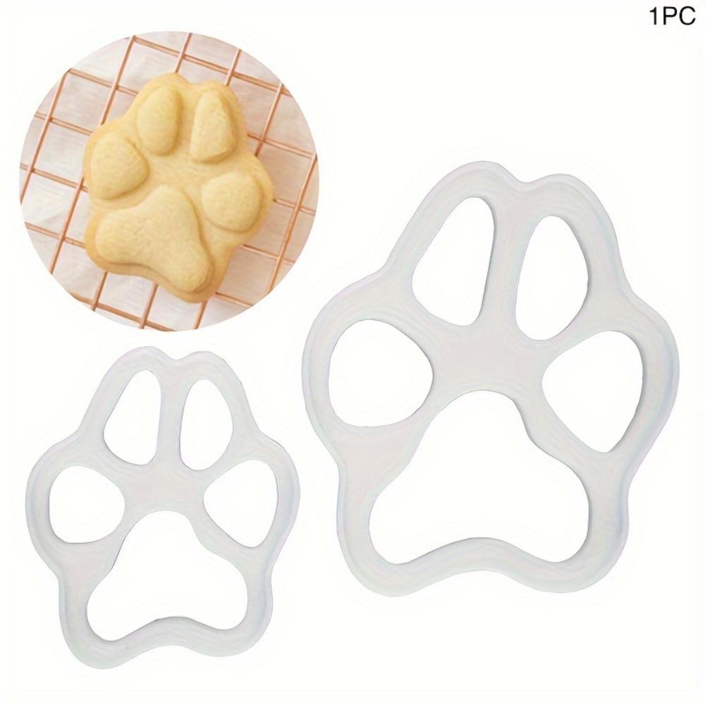 Форма для печенья PP Fondant Cat Paw 3D Mold Тесто Симпатичный резак для печенья Инструмент для выпечки Кондитерские изделия DIY Мультяшная форма для торта Аксессуары для выпечки