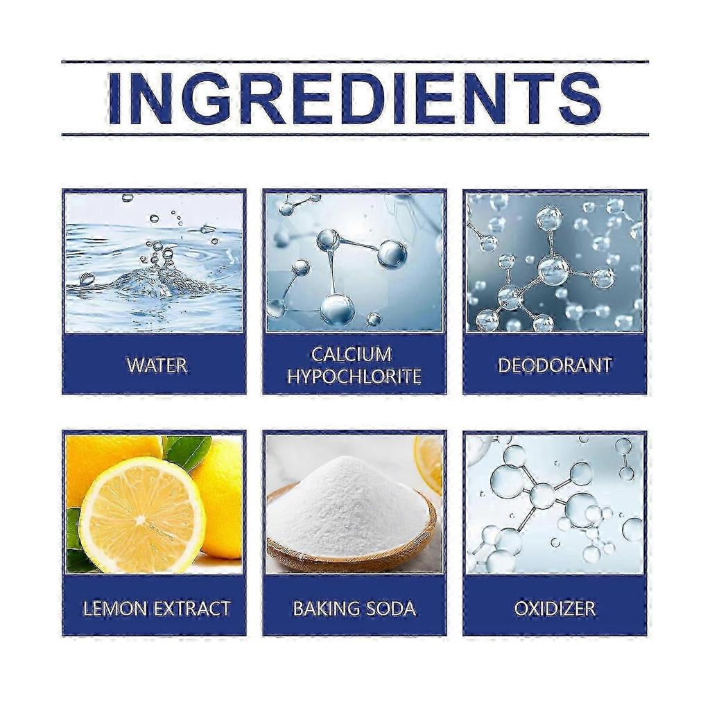 Mildew Remover Spray, 1pcs Fast Acting Mold Cleaner with Baking Soda & Deodorant for Home & Kitchen