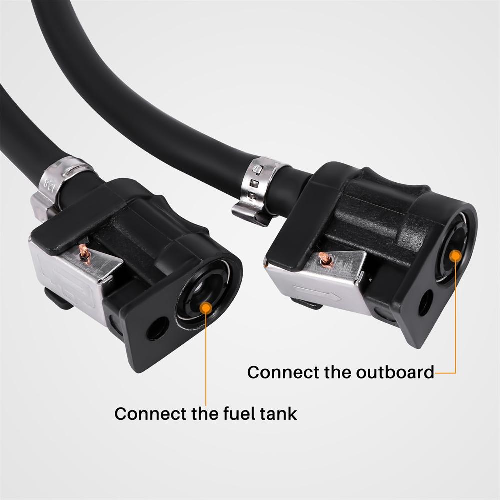 9,84 фута Топливный шланг Подвесной лодочный мотор Бензобак Соединительный комплект Для мотора Yamaha