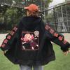 Spy X Family Anime Clothing Anya Printed Hooded Men Women Zip Up Hoodies Casual Oversized Sweatshirt Harajuku Male Zipper Jacket
