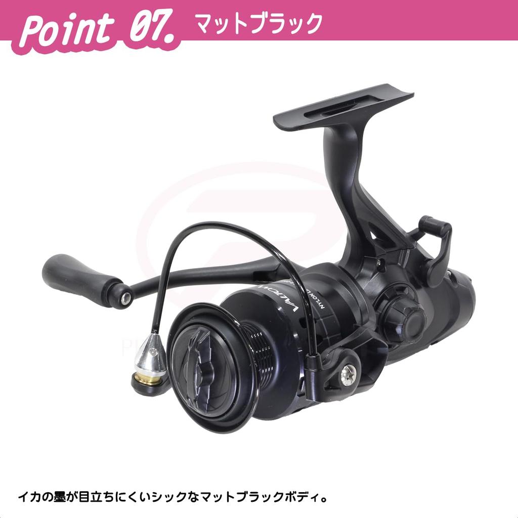 Спиннинговая катушка PROX Baltom Bigfin Reel BR 3000 с плавающим рычагом, разработанная специально для ловли кальмара-бигфина на камышовых зарослях VABR3000,
