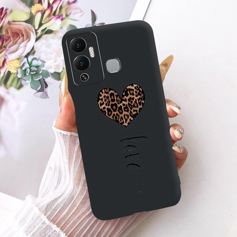 Чехол-крышка для Infinix Hot 12 Play Милый Кот Роскошная Мода Забавный Расписной Корпус Телефона Для Infinix X6816 X6816C
