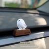 Original Design by Little Bird: Cute Car Air Freshener, Car Vent Decoration, Solid Wood Aroma Diffuser Stone, Gift Souvenir