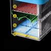 Permeable Floating Hatching Box Transparent Fish Tank Divider Mother Fish Incubator  For Small Fish