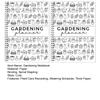 Планировщик садоводства Yousheng 1 шт./2 шт., журнал по уходу за комнатными растениями, журнал учета полива растений, чтобы отслеживать детали вашего домашнего растения
