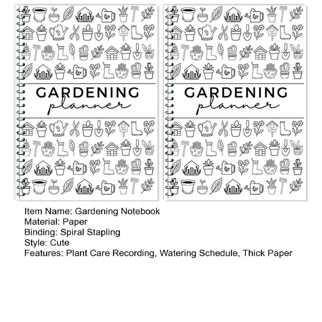 Планировщик садоводства Yousheng 1 шт./2 шт., журнал по уходу за комнатными растениями, журнал учета полива растений, чтобы отслеживать детали вашего домашнего растения