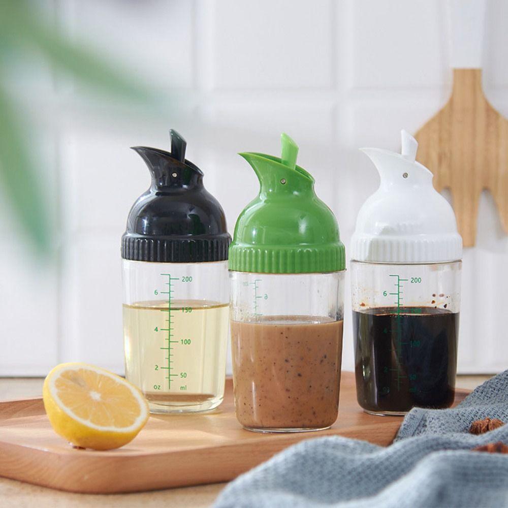 Plastic Sauces Dispenser Easy Grip Oil Bottle Multifunctional Seasoning Bottle Home