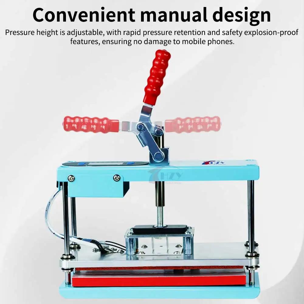 HZY EXS-18 Universal Heating Holding Pressure Platform Adjustable Mobile Phone Screen Lamination Frame Reinforcement Repair Tool