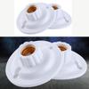Round E27 Lamp Holder Flame Retardant LED Light Bulb Holder Hanging Lamp Light Base  Home
