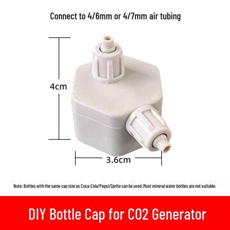 Крышка для DIY реактора CO2 с уплотнительным кольцом, двойная, утолщенная, для экспериментов