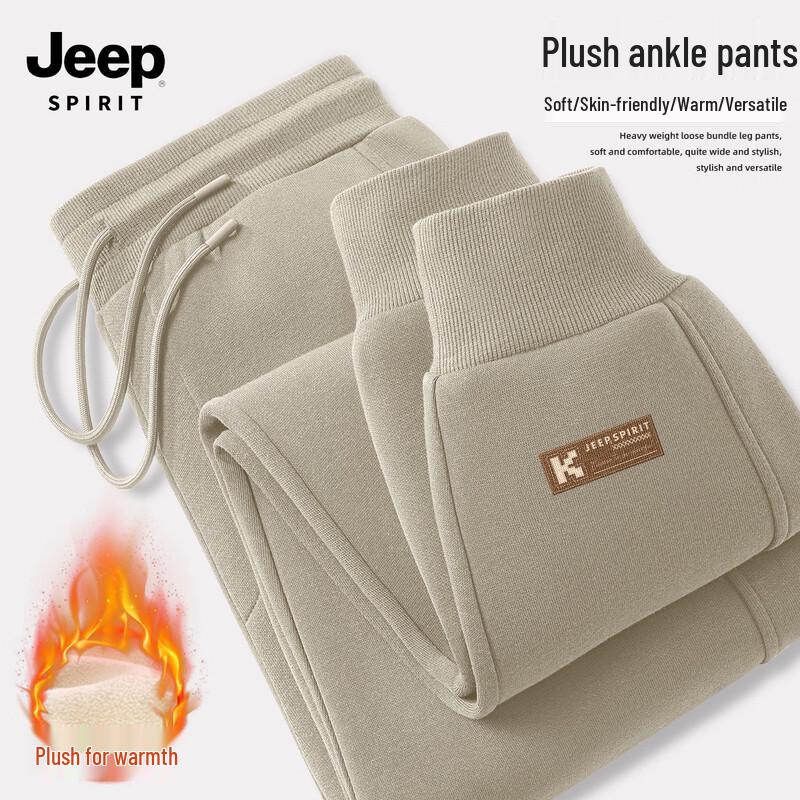 Мужские флисовые спортивные штаны на кулиске JEEP SPIRIT