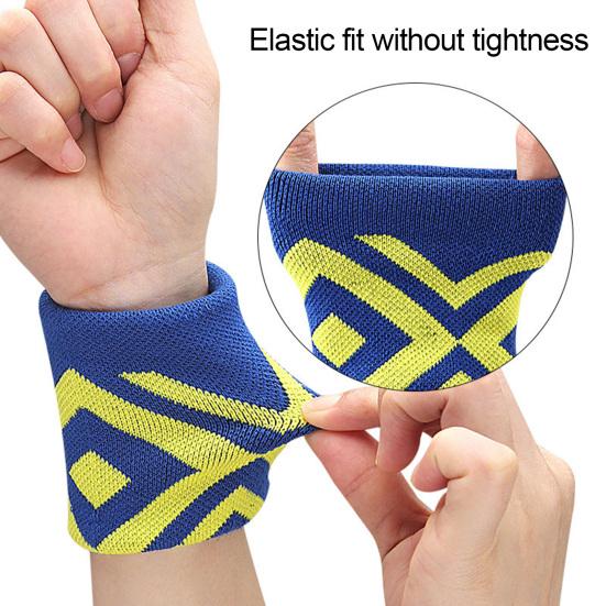 Спортивный напульсник Эластичный бандаж на запястье Повязка на запястье для пота