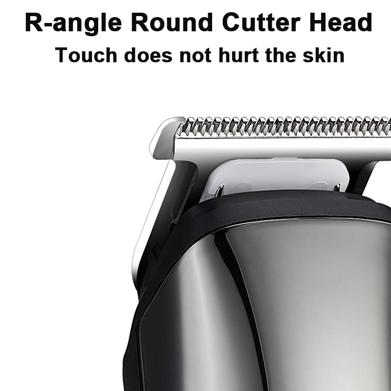 Триммер для бороды для мужчин, беспроводной триммер для волос 12 в 1, триммер для усов, ножницы для волос IPX7 водонепроницаемый многофункциональный набор для ухода