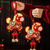 Набор подвесных украшений на 2026 год Лошади - Танцующий Лев, Лошадь и Тыква, Счастливые Подвески для Украшения Дома на Лунный Новый Год