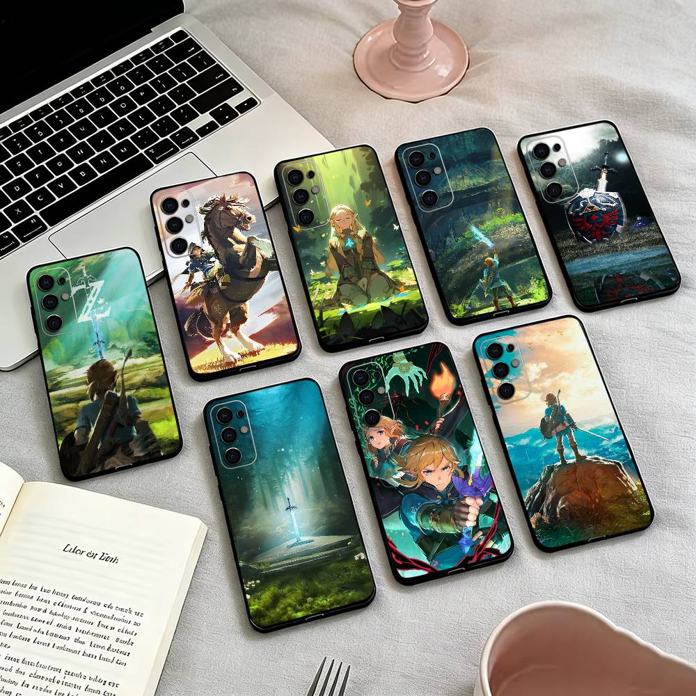 Game The Legends Of Z-Zelda Phone Case Black Silicone Soft For Samsung S25,S24,S21,S22,S23,S30,Ultra,S20,Plus,Fe,Lite