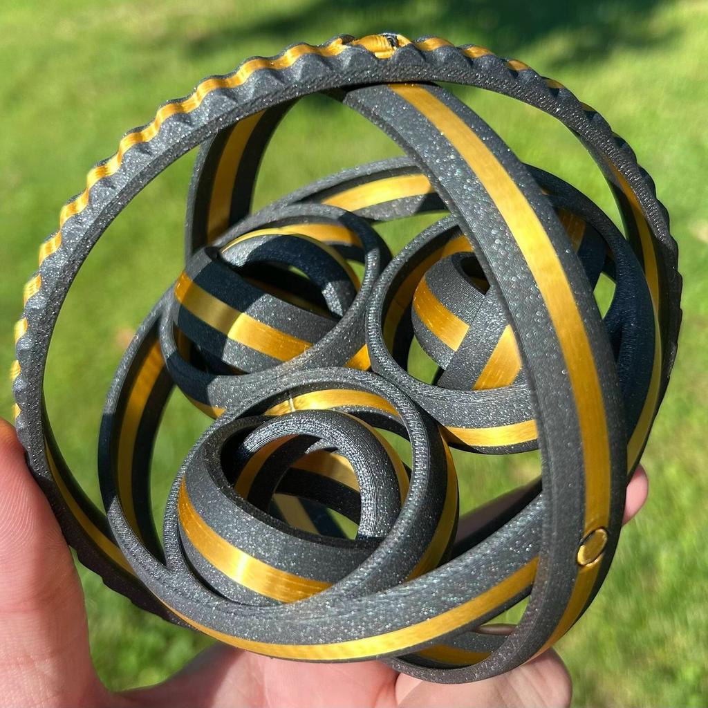 Новая декомпрессионная спиральная шестерня, напечатанная на 3D-принтере