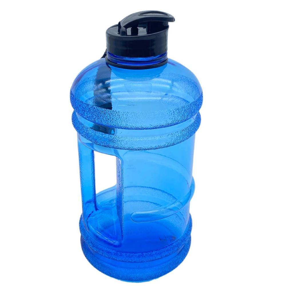2.2 л/73 унции Бутылка для воды объемом полгаллона Большая герметичная спортивная бутылка-тонник с ручкой Пластиковый контейнер для питьевой воды для спортзала, улицы