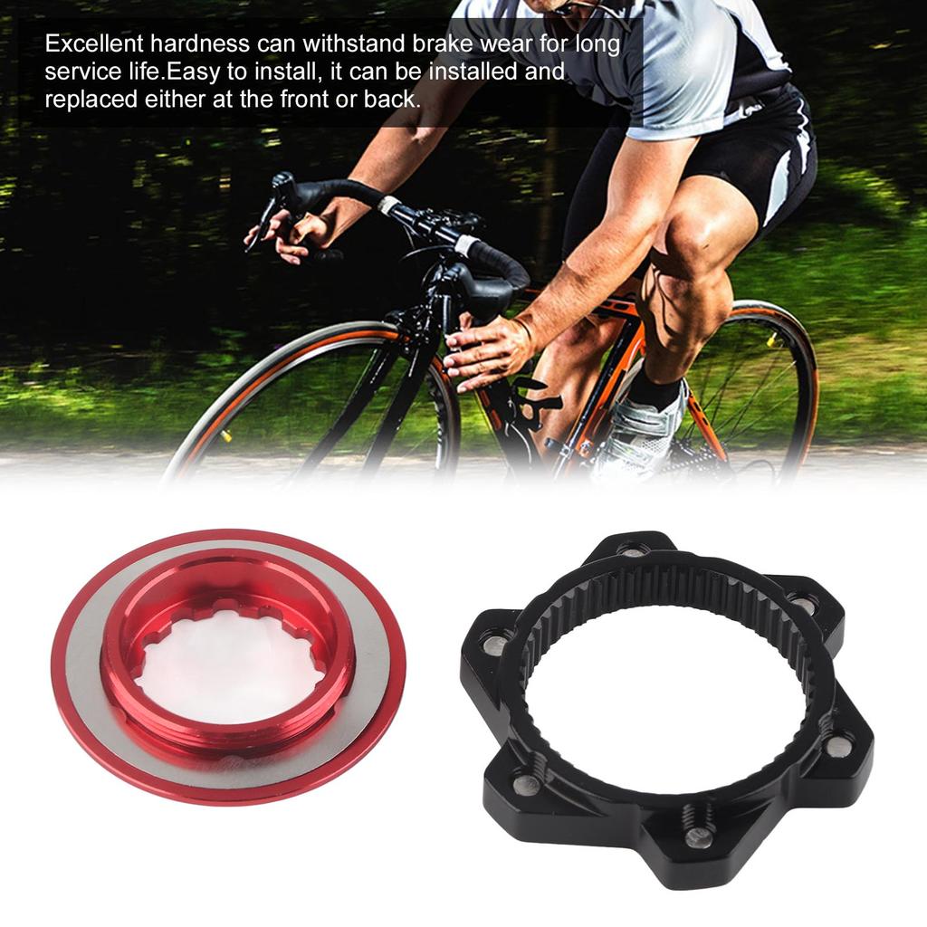 Brake Center Lock Bike 6 s Disc Rotor Adapter Set Aluminium Alloy Accessory