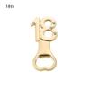 Rhinestone Number shape Party Supplies Anniversary Age Birthday Bottle Openers Beer Opener Bar Tool