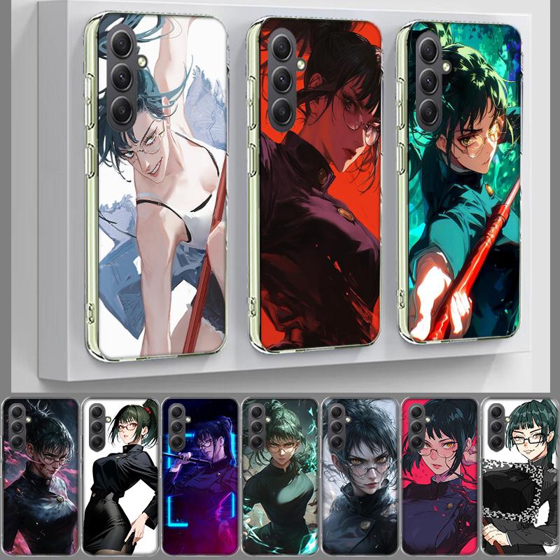 Maki Zenin Jujutsu Kaisen Phone Case for Samsung A17 A37 A57 A07 A16 A26 A36 A56 A06 A02S A12 A22 A32 A52S A04S A14 A24 A34 A54