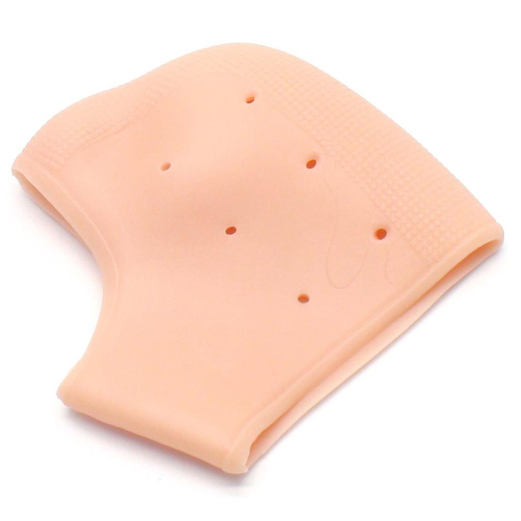 Sumifun Разноцветные носки на пятке, силиконовые носки с защитой пятки