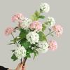 3 головки шелковой искусственной гортензии, как у живого цветка, 70 см, искусственные цветы для комнаты, свадьбы, дома, украшения стола, вечеринки, букет своими руками, цветочный