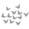 12 Pcs 3D Butterfly Wall Decor 3 Sizes Hollow Butterfly Decoration for Birthday Party Cake Topper Removable Wall Murals Decal for Kids Room