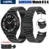 Metal Strap for Samsung Galaxy Watch 6 4 40mm 44mm Bracelet One Click Attachment Galaxy Watch5 Pro 45mm for Galaxy Watch 6 Classic 43mm 47mm Band