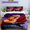 3pcs Puss In Boots Bedding Set Duvet Cover Closure Includes 1 Duvet Cover & 2 Pillowcases, Soft and Comfortable for All Seasons.
