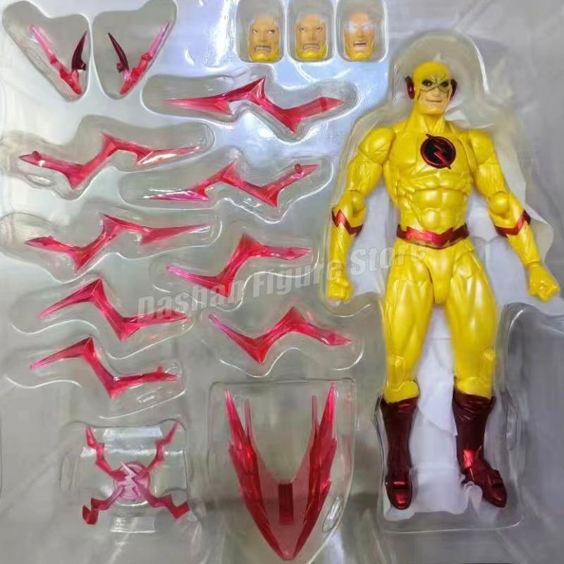 Amazing Yamaguchi Flash Action Figure Super Hero Movable Collection 17cm Kaiyodo Revoltech Flashpoint Figurine Model Toys Gifts