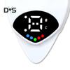2 In 1 Guitar Tuner And Guitar Pick Digital Guitar Pick with LED Screen Display Guitar Pick Plectrum with 12 Equal Temperaments Musical Note