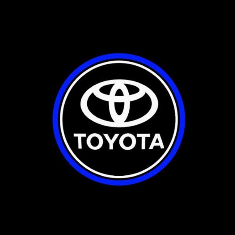 2 шт. Светодиодные приветственные огни для дверей автомобиля для Toyota, Проекторы с логотипом, Подходят для Toyota Highlander / RAV4 / Camry / Avalon / Corolla /pra