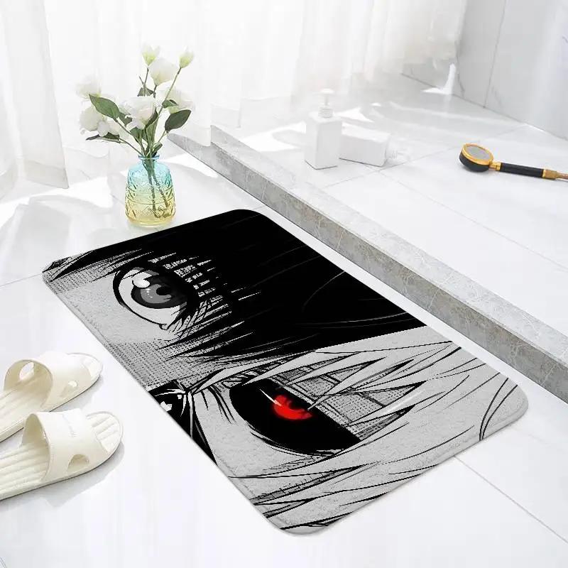 Коврик для гостиной с изображением Tokyo Ghoul и Кэна Канэки, подушки, современный мягкий пушистый домашний ковер, ковер для детской спальни, игровой ковер