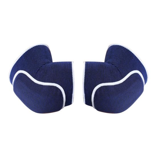 1 Pair Elbow Pads Soft Elastic Breathable Fabric Joint Pain Relief Compression Arm Sleeve Wrap Padded Soft Support Cushion