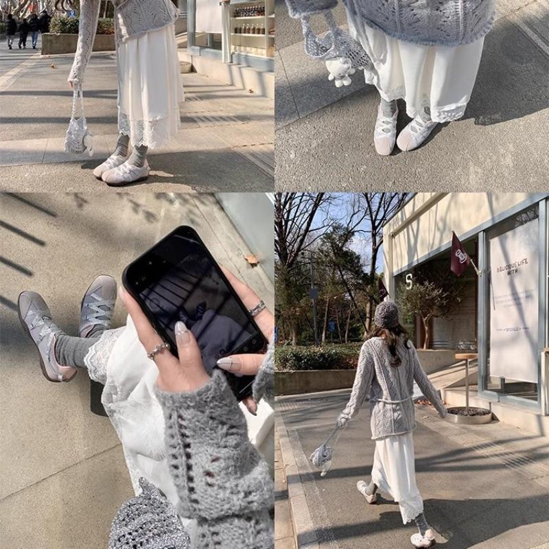 Новые женские повседневные туфли из мягкой кожи на толстой подошве, нишевая обувь для танцев и спорта