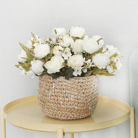 1шт искусственный пион свадебный цветок цветок дома гостиная партия украшение комнаты