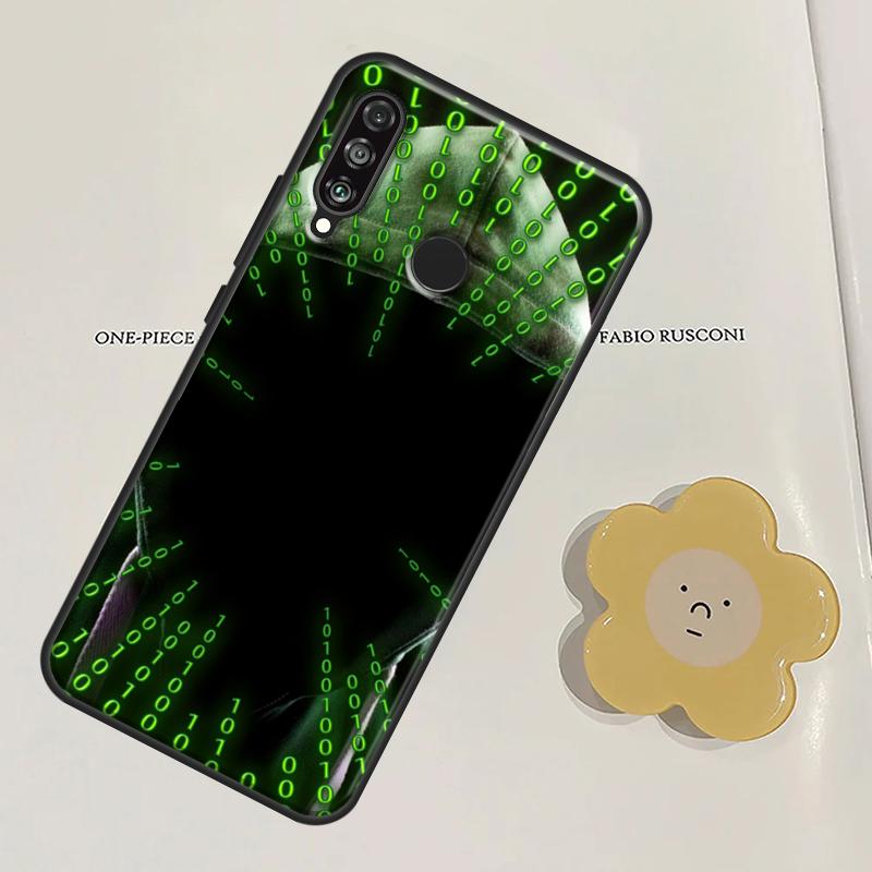 Хакерский Компьютерный Код Арт Для Huawei Nova 11 9 10 SE Y60 Y70 Y90 Y61 Y91 Nova 3i 7i 8i 11i P20 P40 Lite P30 Pro Чехол