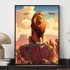 Disney 5D DIY Алмазная мозаика Король Лев Камень Гордости Классическая Сцена Иллюстрация Мультфильм Полная Алмазная Мозаика Алмазная Живопись Искусство Настенное УкрашениеНабор
