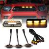 For Ford F-150 Car Front Grille Lights Waterproof All-Weather Lamp High Brightness LED Grille Lights For Camping Travel