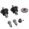 RC Differential Gear Set High Hardness Hard Wearing Metal Differentials and Gears for SCY 16101 16102 16103 1 16